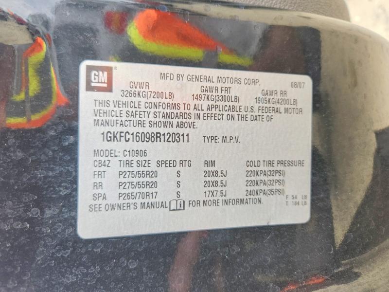 Aukcja sprzedaży 2008 Gmc Yukon Xl, vin: 1GKFC16098R120311, numer aukcji: 67106316