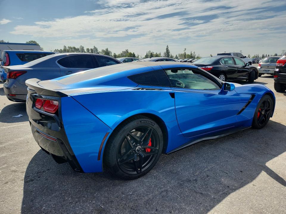 2014 Chevrolet Corvette მანქანა იყიდება აუქციონზე, vin: 1G1YF2D74E5124909, აუქციონის ნომერი: 64207896