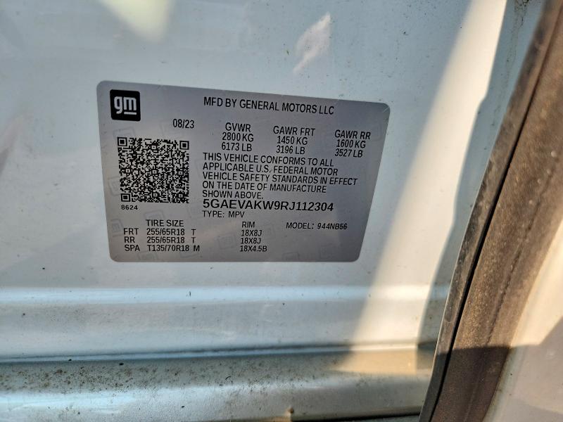 Aukcja sprzedaży 2024 Buick Enclave, vin: 5GAEVAKW9RJ112304, numer aukcji: 64071006