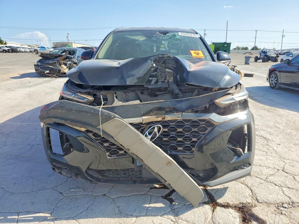 2019 Hyundai Santa Fe მანქანა იყიდება აუქციონზე, vin: 5NMS23ADXKH117285, აუქციონის ნომერი: 65405236