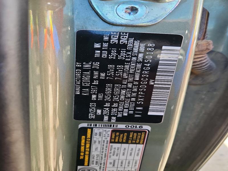 66066826 :رقم المزاد ، 5XYP5DGC3RG450188 vin ، 2024 Kia Telluride مزاد بيع