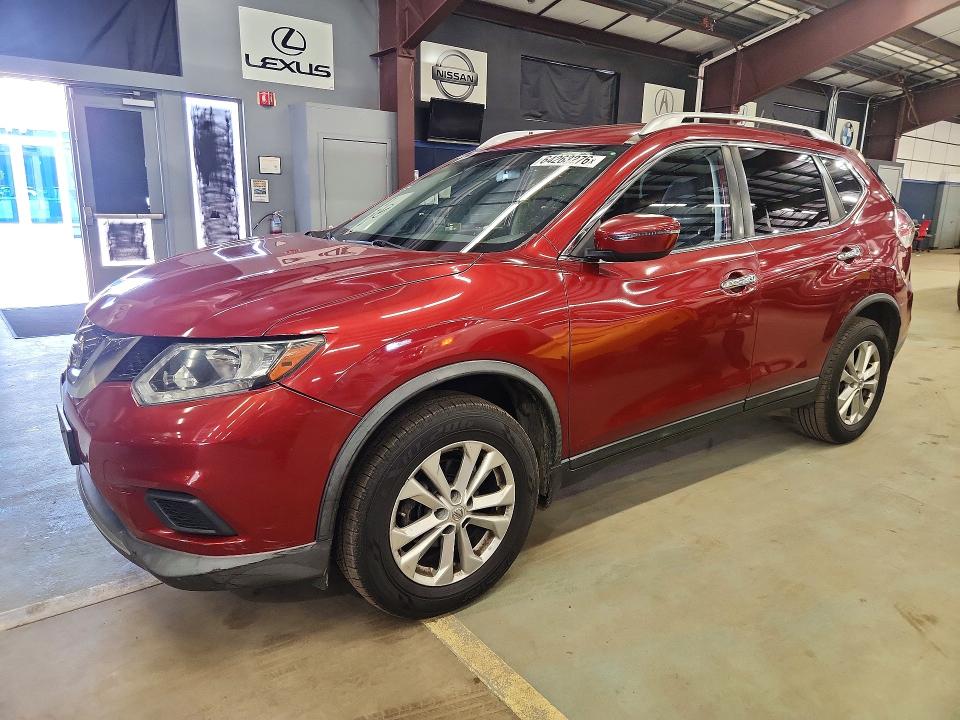 2016 Nissan Rogue მანქანა იყიდება აუქციონზე, vin: KNMAT2MV8GP727269, აუქციონის ნომერი: 64263276