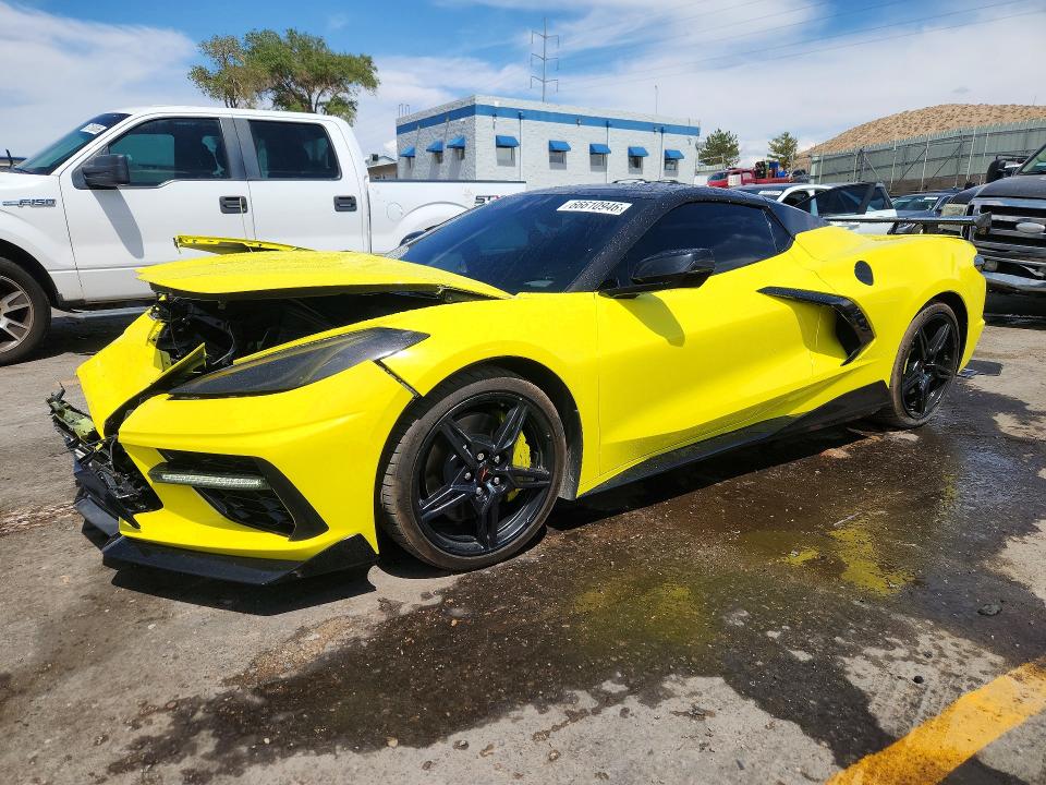 66610946 :رقم المزاد ، 1G1YC3D45M5000019 vin ، 2021 Chevrolet Corvette مزاد بيع