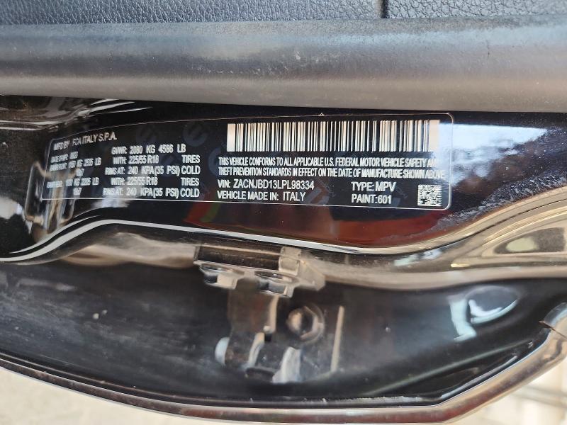 Aukcja sprzedaży 2020 Jeep Renegade, vin: ZACNJBD13LPL98334, numer aukcji: 64257486