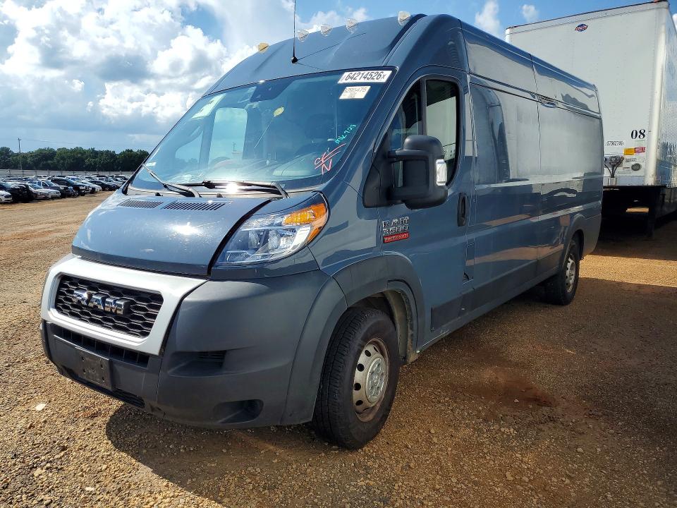 Продаж на аукціоні авто 2021 Ram Promaster 3500, vin: 3C6MRVJG2ME563054, номер лоту: 64214526