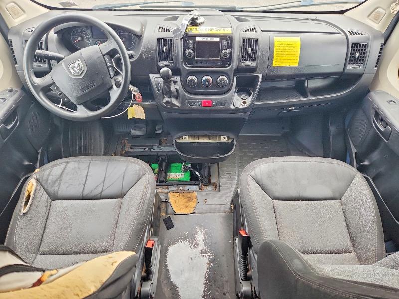 62543786 :رقم المزاد ، 3C6MRVJGXME550357 vin ، 2021 Ram Promaster 3500 مزاد بيع