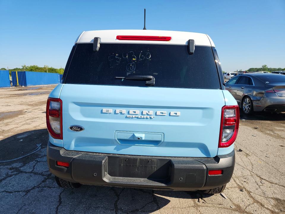 Продаж на аукціоні авто 2025 Ford Bronco Sport, vin: 3FMCR9GN4SRF54360, номер лоту: 66251526