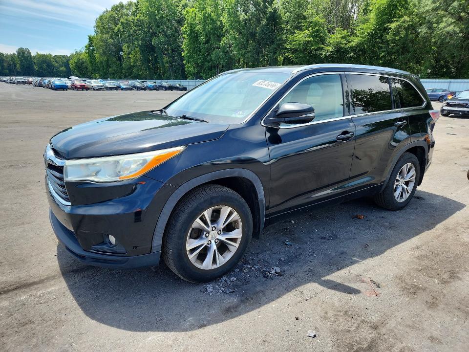 63546646 :رقم المزاد ، 5TDJKRFH0ES035920 vin ، 2014 Toyota Highlander مزاد بيع
