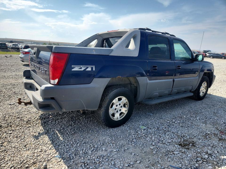 Продажа на аукционе авто 2002 Chevrolet Avalanche, vin: 3GNEK13T92G164994, номер лота: 64811166