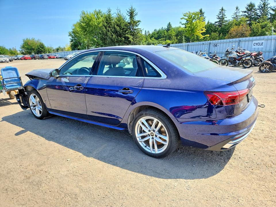 2023 Audi A4 მანქანა იყიდება აუქციონზე, vin: WAUFAAF43PN013214, აუქციონის ნომერი: 66023606