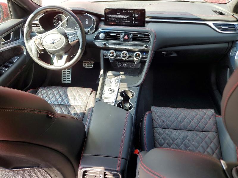 64967366 :رقم المزاد ، KMTG54TE6NU100040 vin ، 2022 Genesis G70 مزاد بيع