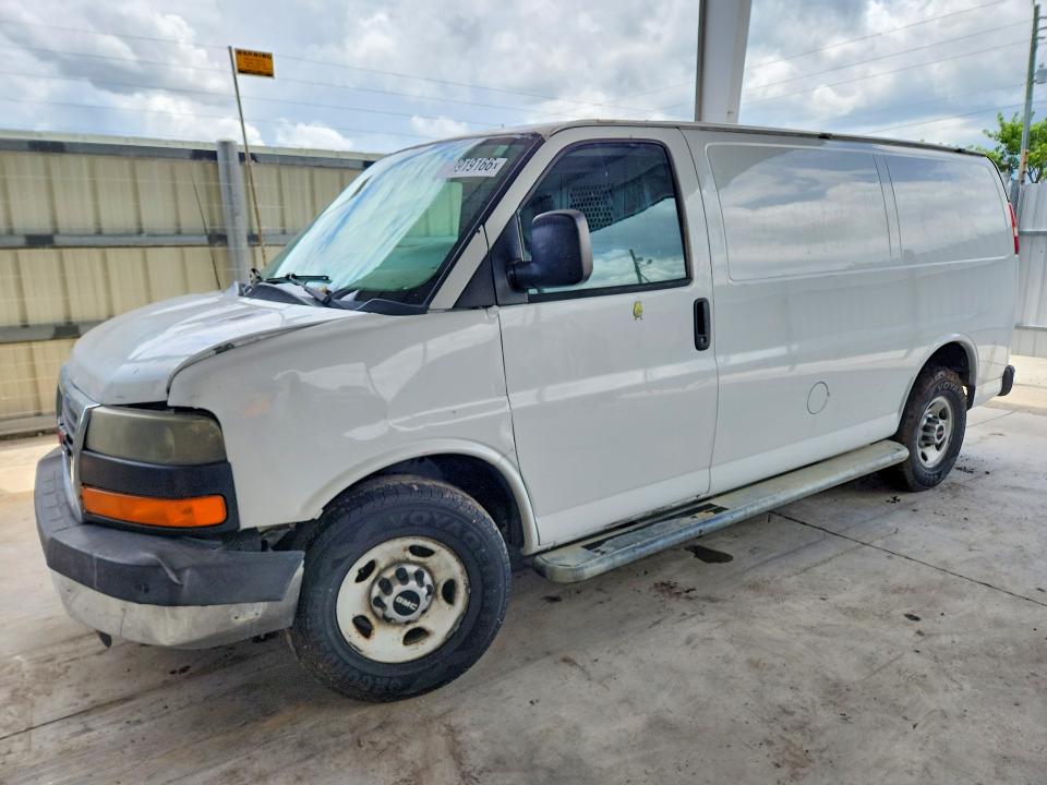 63919166 :رقم المزاد ، 1GTW7FCA5E1912279 vin ، 2014 Gmc Savana مزاد بيع
