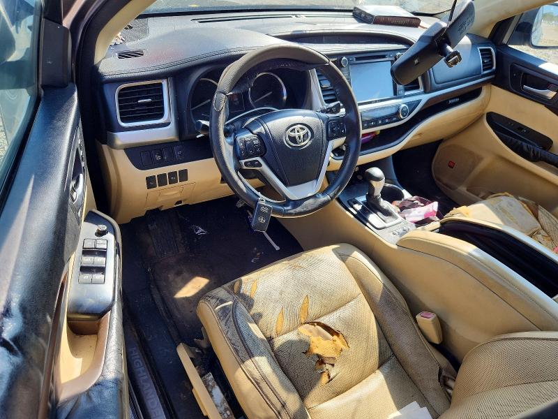 67462706 :رقم المزاد ، 5TDYKRFH2ES032841 vin ، 2014 Toyota Highlander مزاد بيع