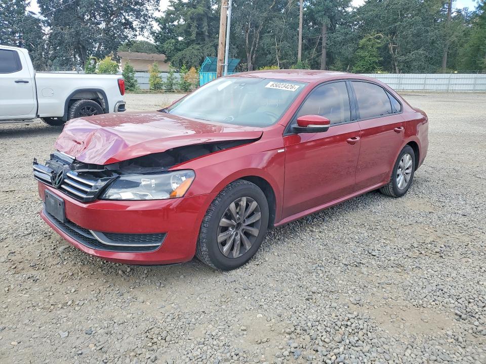 65023426 :رقم المزاد ، 1VWAS7A35FC046475 vin ، 2015 Volkswagen Passat مزاد بيع