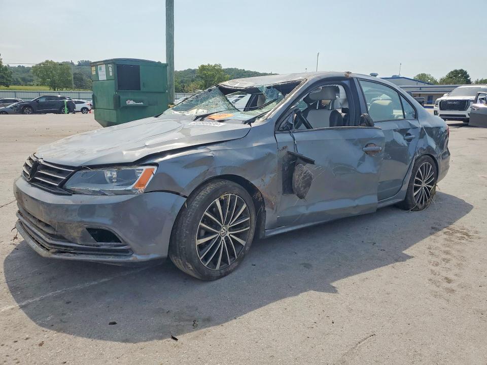 2016 Volkswagen Jetta მანქანა იყიდება აუქციონზე, vin: 3VWB17AJ5GM351948, აუქციონის ნომერი: 64890826