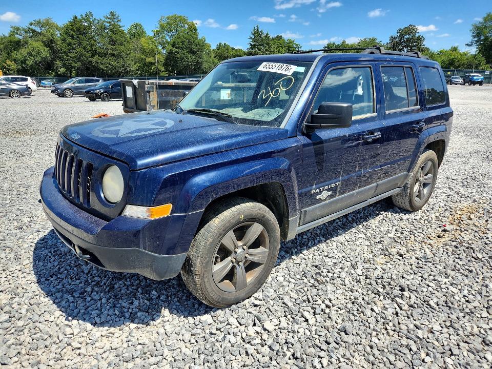 2014 Jeep Patriot მანქანა იყიდება აუქციონზე, vin: 1C4NJRFB2ED588418, აუქციონის ნომერი: 65551876