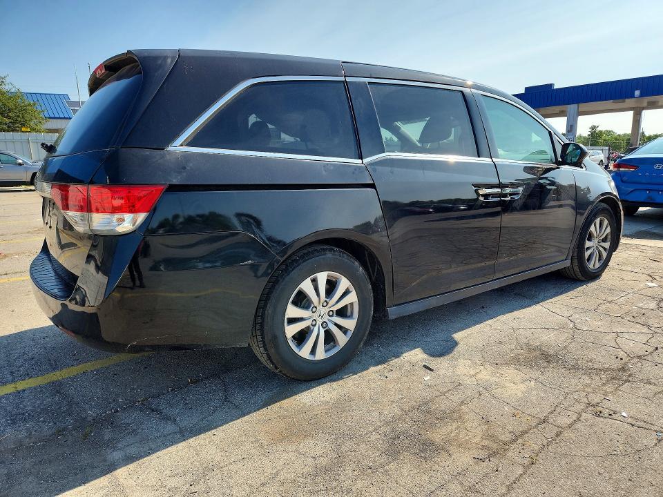 2017 Honda Odyssey მანქანა იყიდება აუქციონზე, vin: 5FNRL5H61HB016032, აუქციონის ნომერი: 63782546