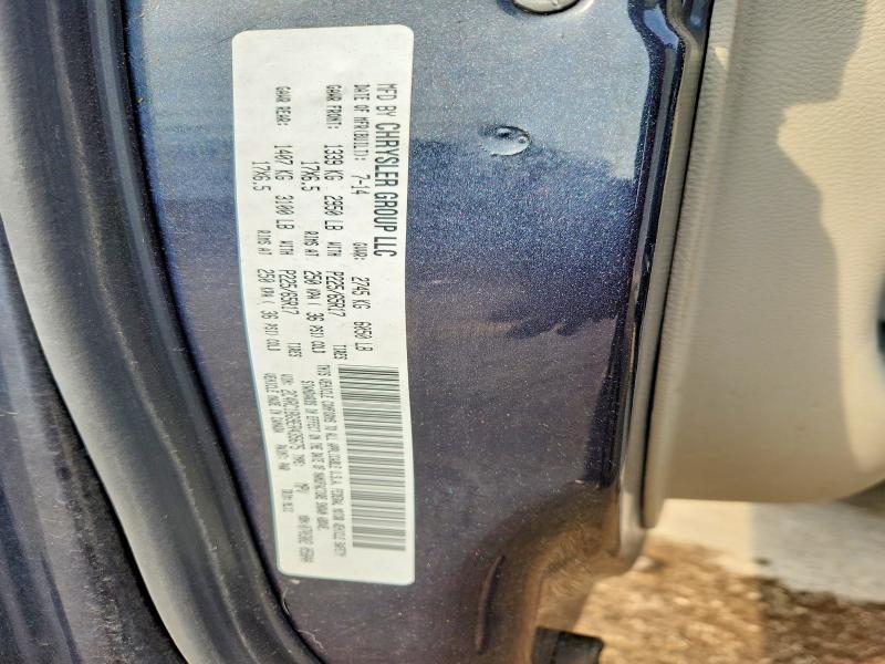 64489236 :رقم المزاد ، 2C4RC1BG9ER435675 vin ، 2014 Chrysler Town & Country مزاد بيع
