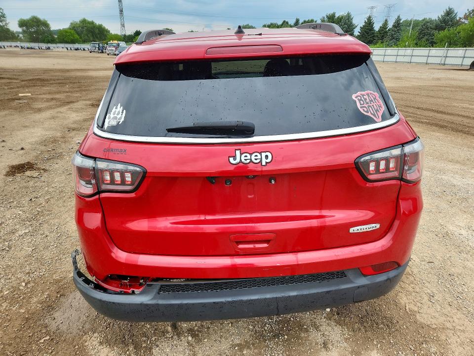 63899056 :رقم المزاد ، 3C4NJCBB1JT293432 vin ، 2018 Jeep Compass مزاد بيع