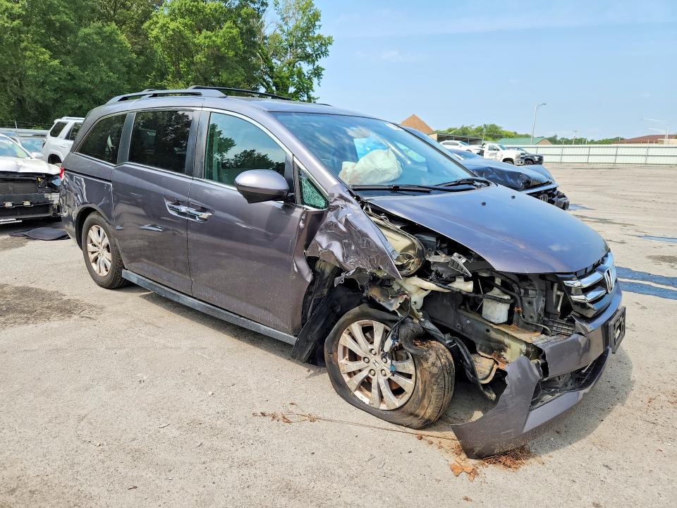 67100886 :رقم المزاد ، 5FNRL5H34GB019673 vin ، 2016 Honda Odyssey مزاد بيع