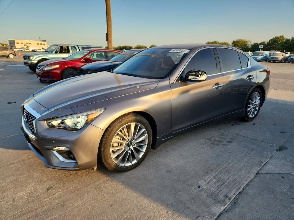 65392326 :رقم المزاد ، JN1EV7BRXNM342229 vin ، 2022 Infiniti Q50 مزاد بيع