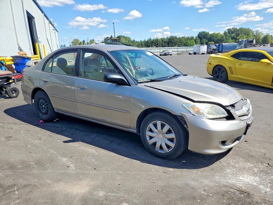 2005 Honda Civic მანქანა იყიდება აუქციონზე, vin: 2HGES165X5H591015, აუქციონის ნომერი: 67000786