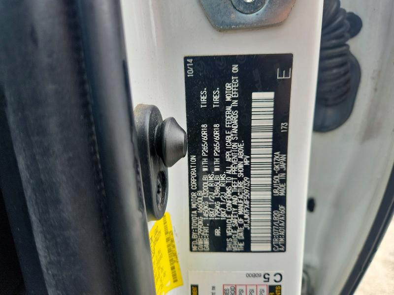 Aukcja sprzedaży 2015 Lexus Gx, vin: JTJJM7FX4F5097329, numer aukcji: 63691836