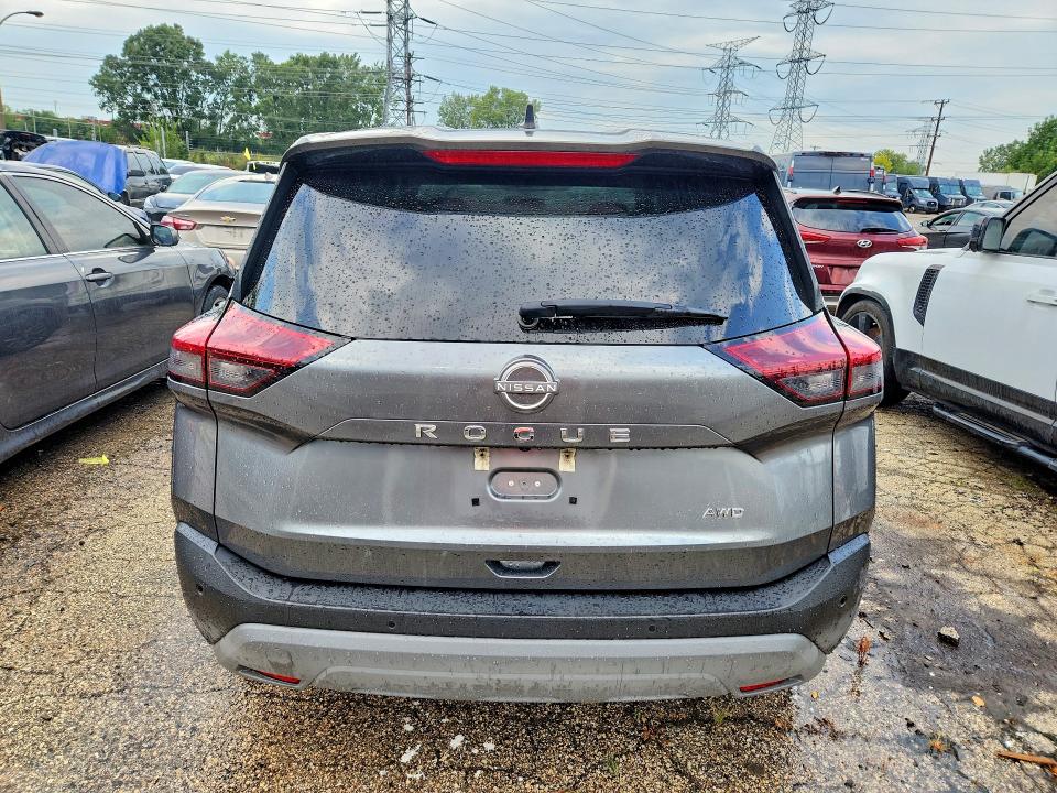 67252426 :رقم المزاد ، 5N1BT3AB1PC853416 vin ، 2023 Nissan Rogue مزاد بيع