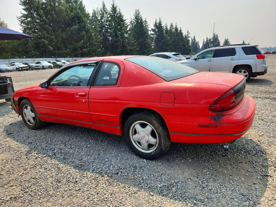 1995 Chevrolet Monte Carlo მანქანა იყიდება აუქციონზე, vin: 2G1WX12X3S9289995, აუქციონის ნომერი: 63422256