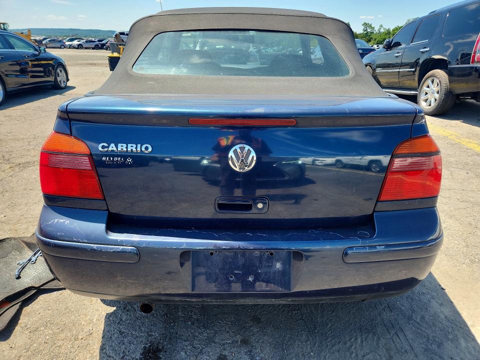 Продажа на аукционе авто 2001 Volkswagen Cabrio, vin: 3VWCC21V81M813303, номер лота: 62448036