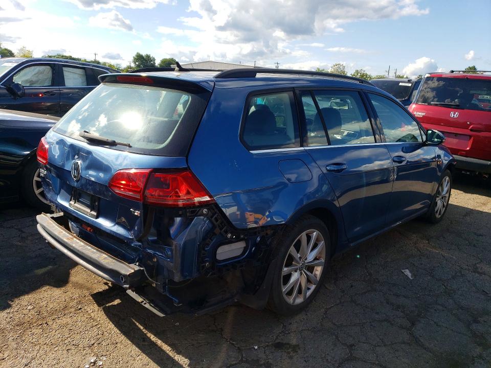 2016 Volkswagen Golf Sportwagen მანქანა იყიდება აუქციონზე, vin: 3VWC17AU2GM508690, აუქციონის ნომერი: 64367796
