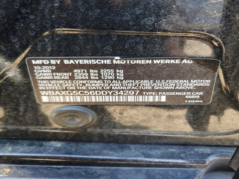 Aukcja sprzedaży 2013 Bmw 528, vin: WBAXG5C56DDY34297, numer aukcji: 64632796