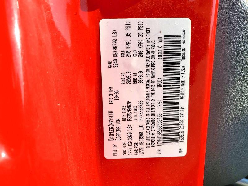 Aukcja sprzedaży 2006 Dodge Ram 1500, vin: 1D7HU18296S553462, numer aukcji: 63726536