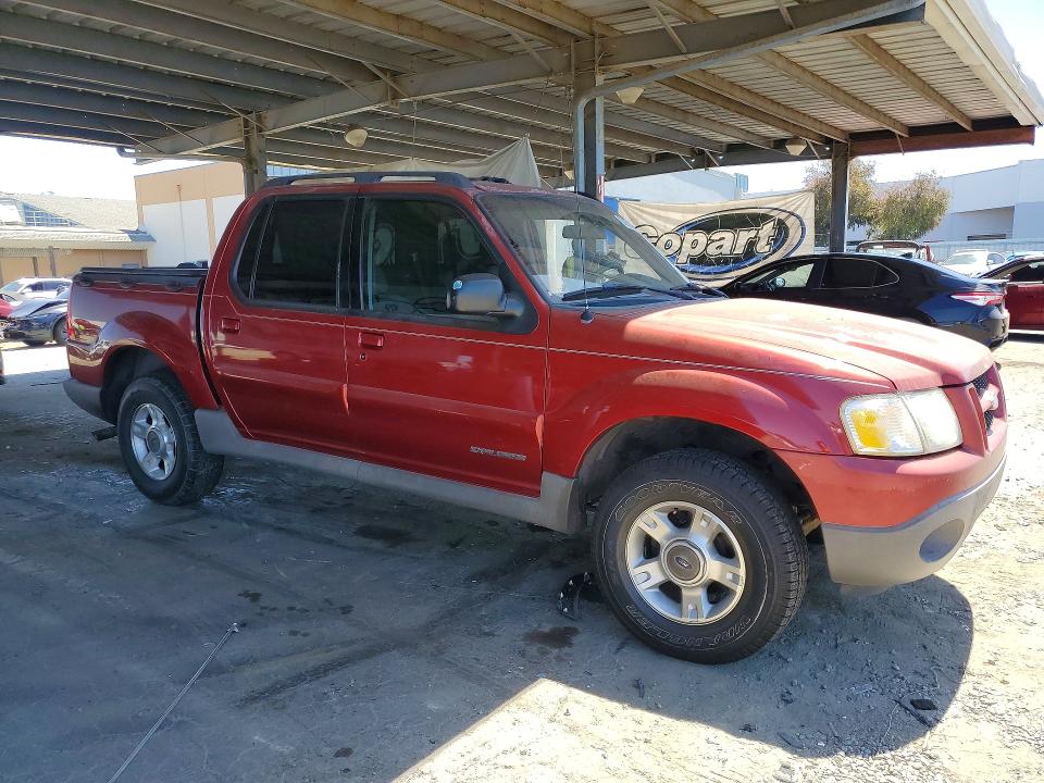 2001 Ford Explorer Sport Trac მანქანა იყიდება აუქციონზე, vin: 1FMZU67E31UB76563, აუქციონის ნომერი: 63251406