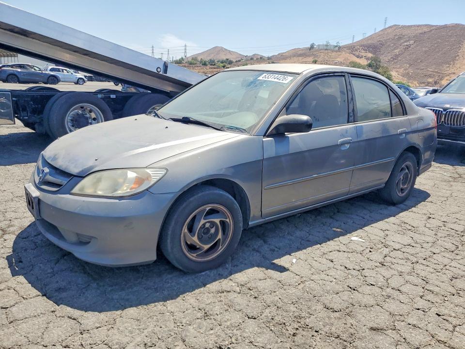 2004 Honda Civic მანქანა იყიდება აუქციონზე, vin: 2HGES16644H579935, აუქციონის ნომერი: 63314426