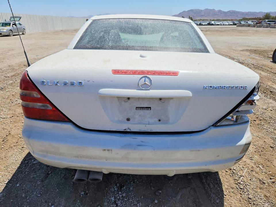 55084286 :رقم المزاد ، WDBKK49F11F174254 vin ، 2001 Mercedes-benz Slk مزاد بيع