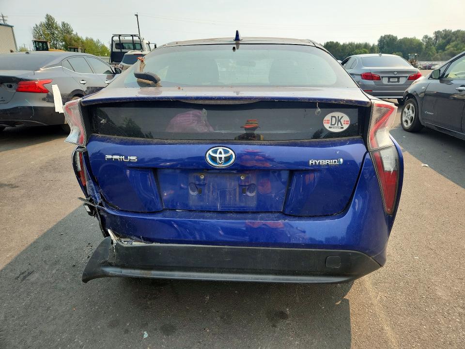 65952976 :رقم المزاد ، JTDKBRFU3G3510837 vin ، 2016 Toyota Prius مزاد بيع