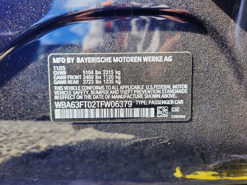 Aukcja sprzedaży 2026 Bmw M340xi, vin: WBA63FT02TFW06379, numer aukcji: 67372776