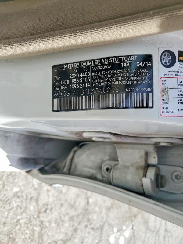 Aukcja sprzedaży 2014 Mercedes-benz C, vin: WDDGF4HB6EA960358, numer aukcji: 65224326