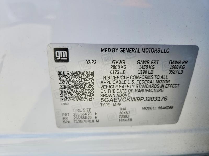 Продажа на аукционе авто 2023 Buick Enclave, vin: 5GAEVCKW9PJ203176, номер лота: 66148226