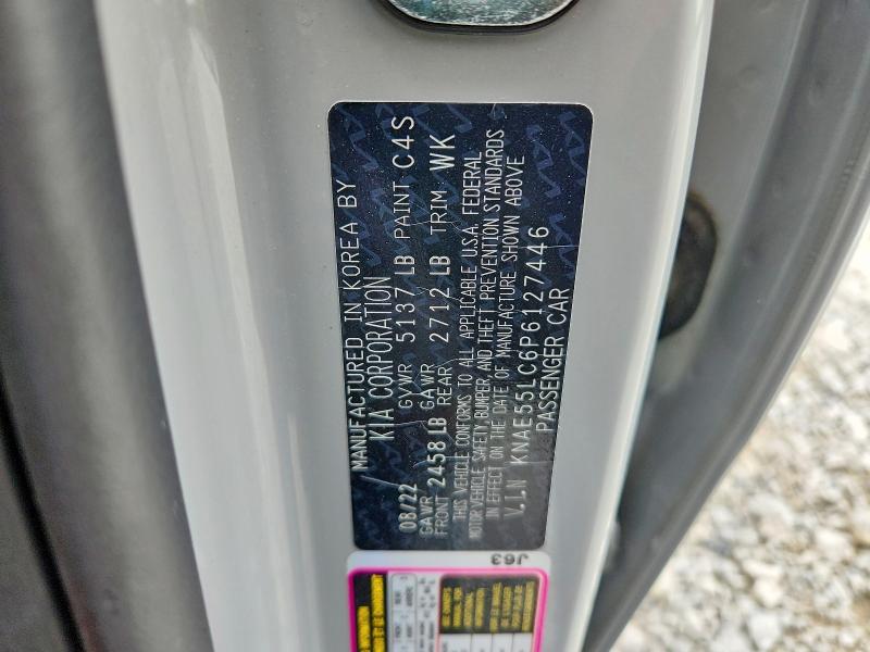 62965306 :رقم المزاد ، KNAE55LC6P6127446 vin ، 2023 Kia Stinger مزاد بيع