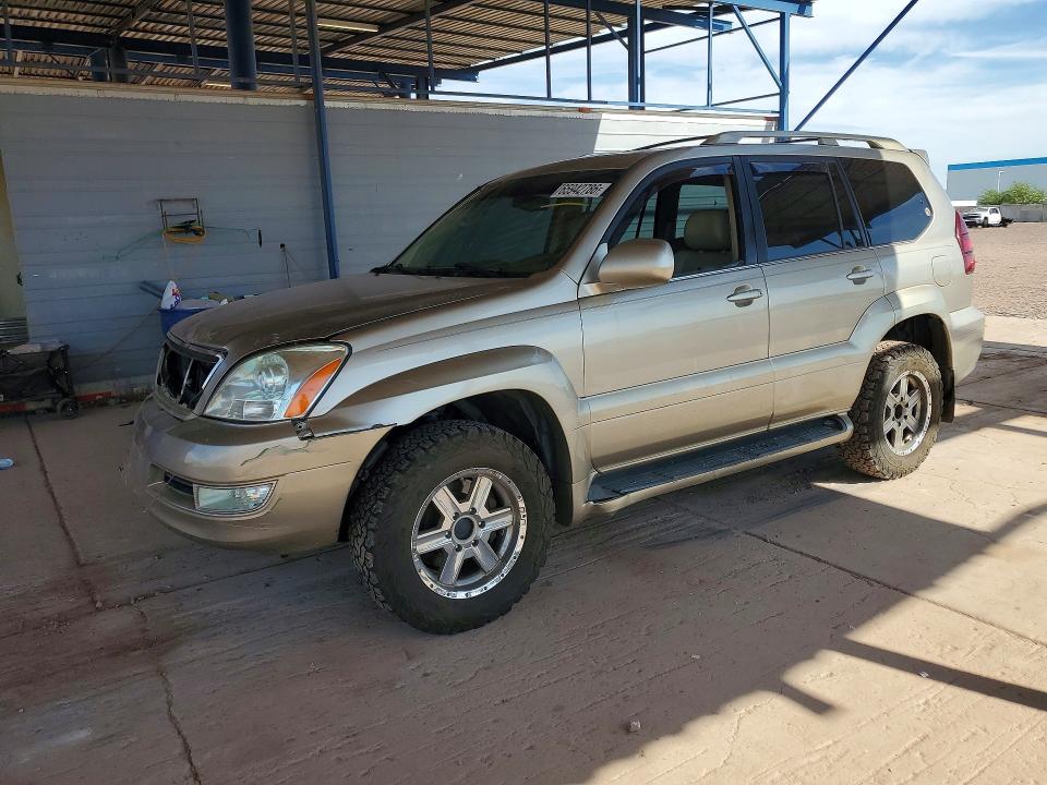2005 Lexus Gx მანქანა იყიდება აუქციონზე, vin: JTJBT20X050082647, აუქციონის ნომერი: 65942786