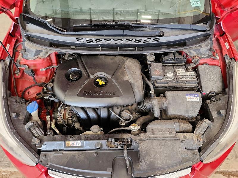 2014 Hyundai Elantra მანქანა იყიდება აუქციონზე, vin: KMHDH4AE3EU182588, აუქციონის ნომერი: 64026646