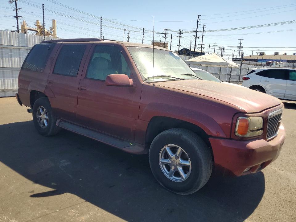 1999 Cadillac Escalade მანქანა იყიდება აუქციონზე, vin: 1GYEK13R7XR412660, აუქციონის ნომერი: 66435336