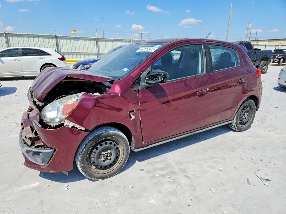 2018 Mitsubishi Mirage მანქანა იყიდება აუქციონზე, vin: ML32A3HJ5JH011747, აუქციონის ნომერი: 67181926