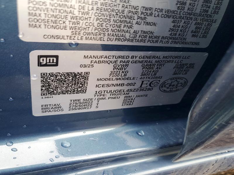 Продажа на аукционе авто 2025 Gmc Sierra, vin: 1GTUUGEL4SZ236280, номер лота: 66905836