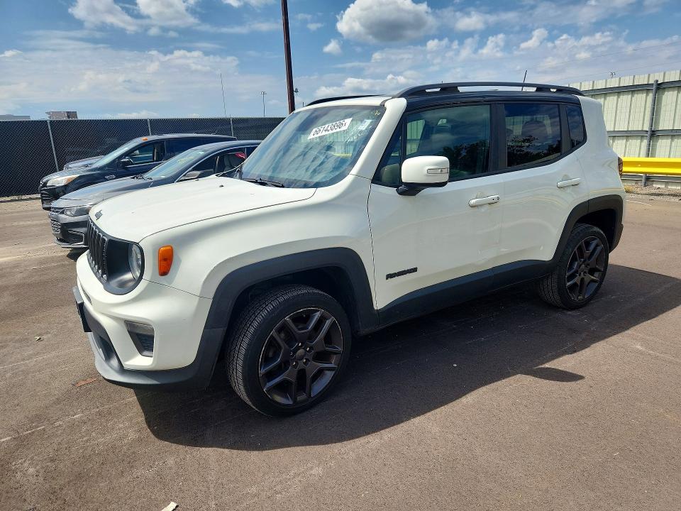 66143896 :رقم المزاد ، ZACNJBB1XLPM02513 vin ، 2020 Jeep Renegade مزاد بيع