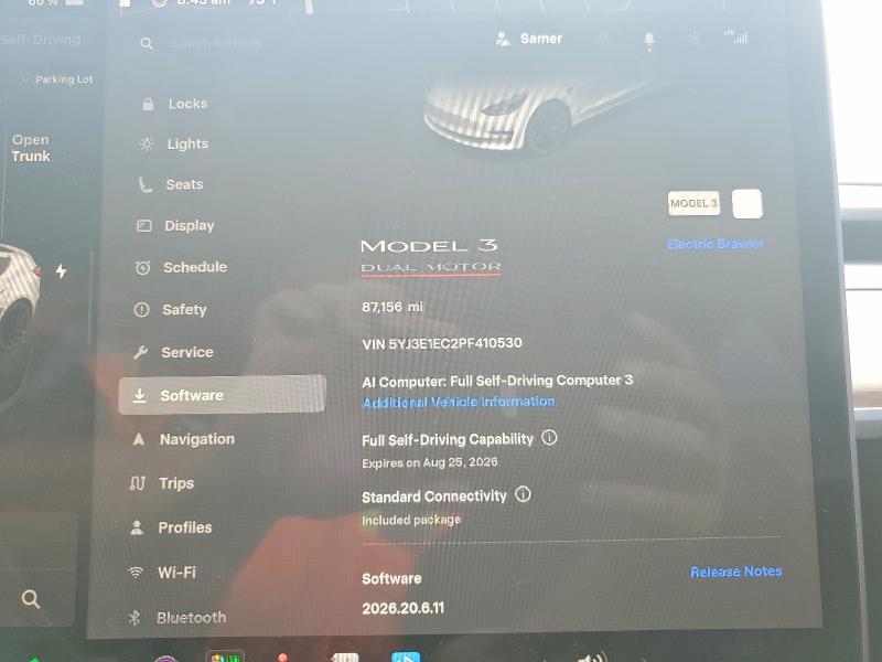 Продажа на аукционе авто 2023 Tesla Model 3, vin: 5YJ3E1EC2PF410530, номер лота: 63875126
