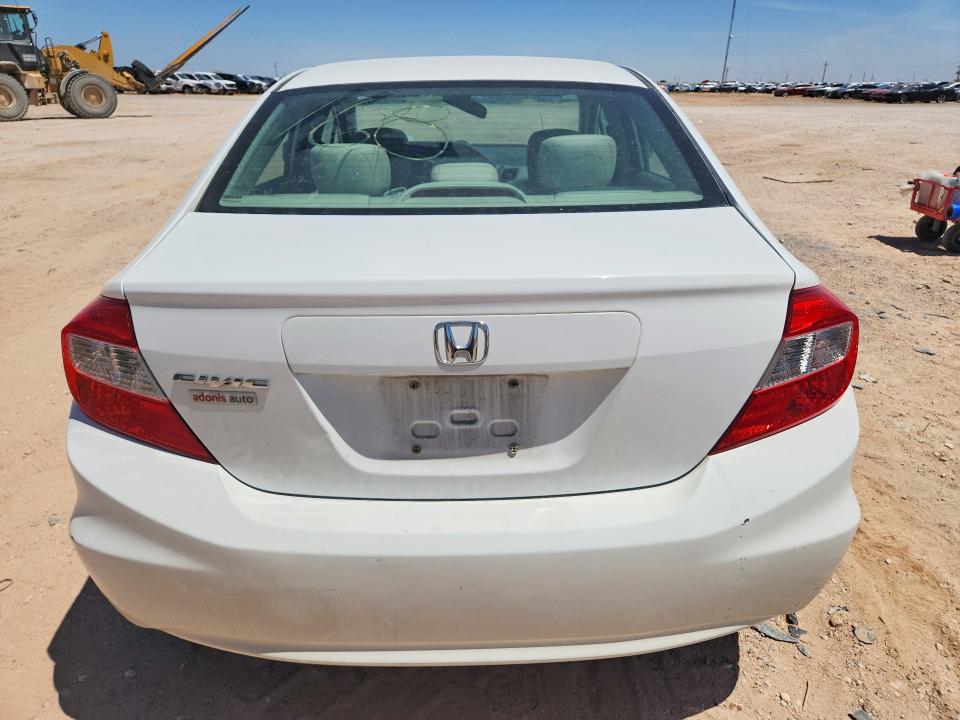 64939796 :رقم المزاد ، 19XFB2F56CE053168 vin ، 2012 Honda Civic مزاد بيع