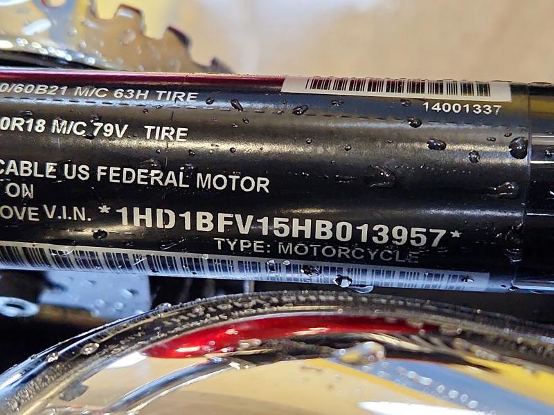 Aukcja sprzedaży 2017 Harley-davidson Fxsb, vin: 1HD1BFV15HB013957, numer aukcji: 64069066